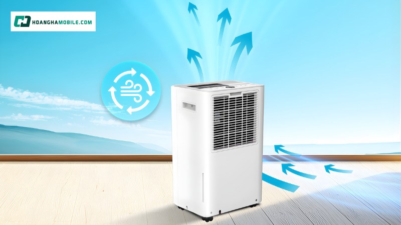 Công suất hút ẩm mạnh mẽ 20l, hiệu quả mọi không gian. Công suất hút ẩm mạnh mẽ 20l, hiệu quả mọi không gian.