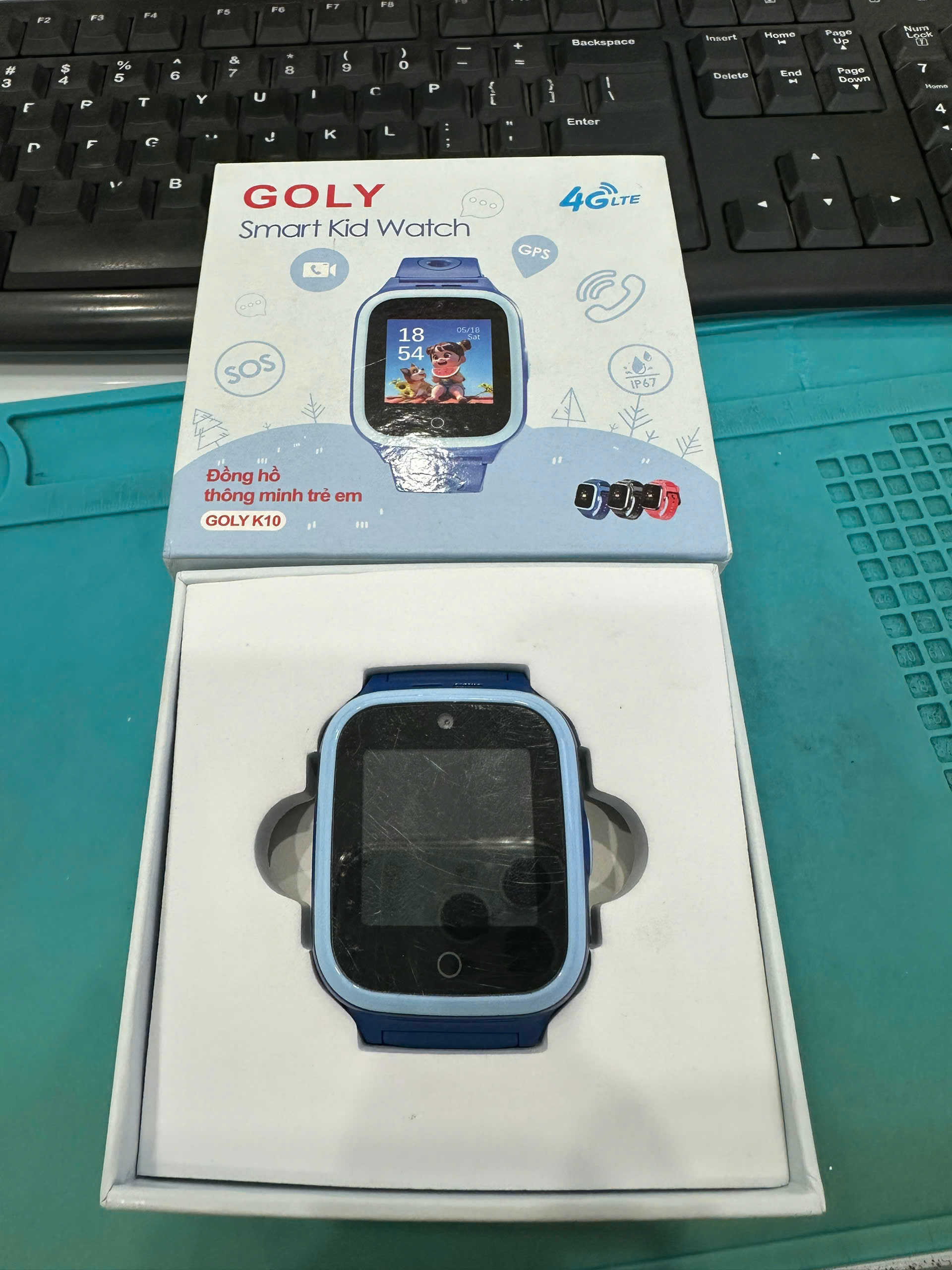 Đồng hồ GOLY K10 - Xanh - Cũ