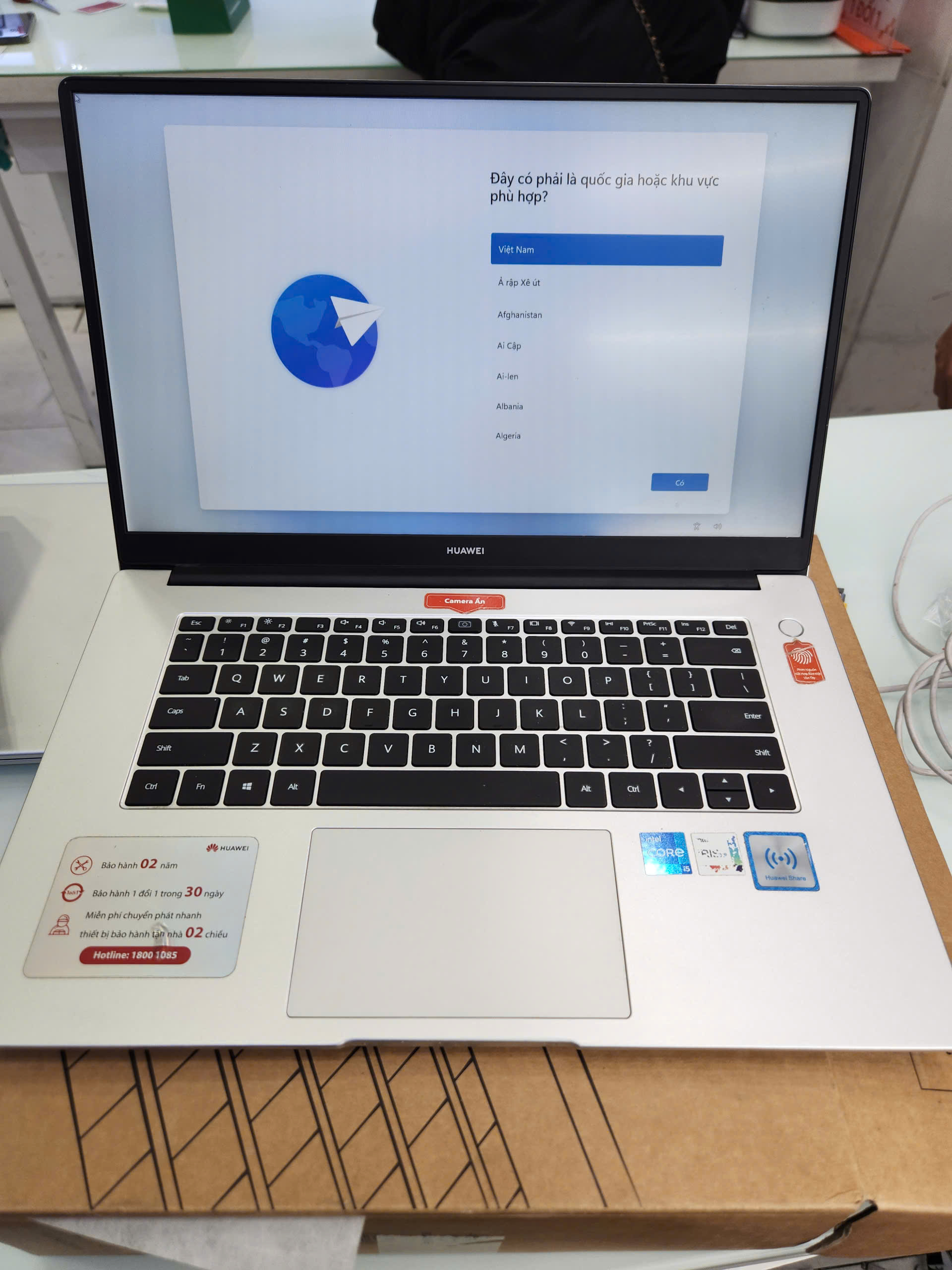 Laptop HUAWEI MateBook D 15 2021 (8GB/512GB) TBH