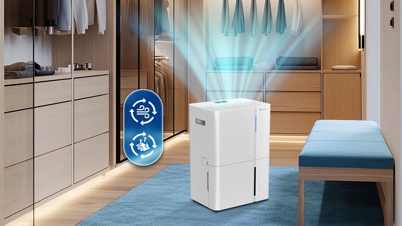 Công nghệ tiên tiến duy trì được độ ẩm tối ưu.