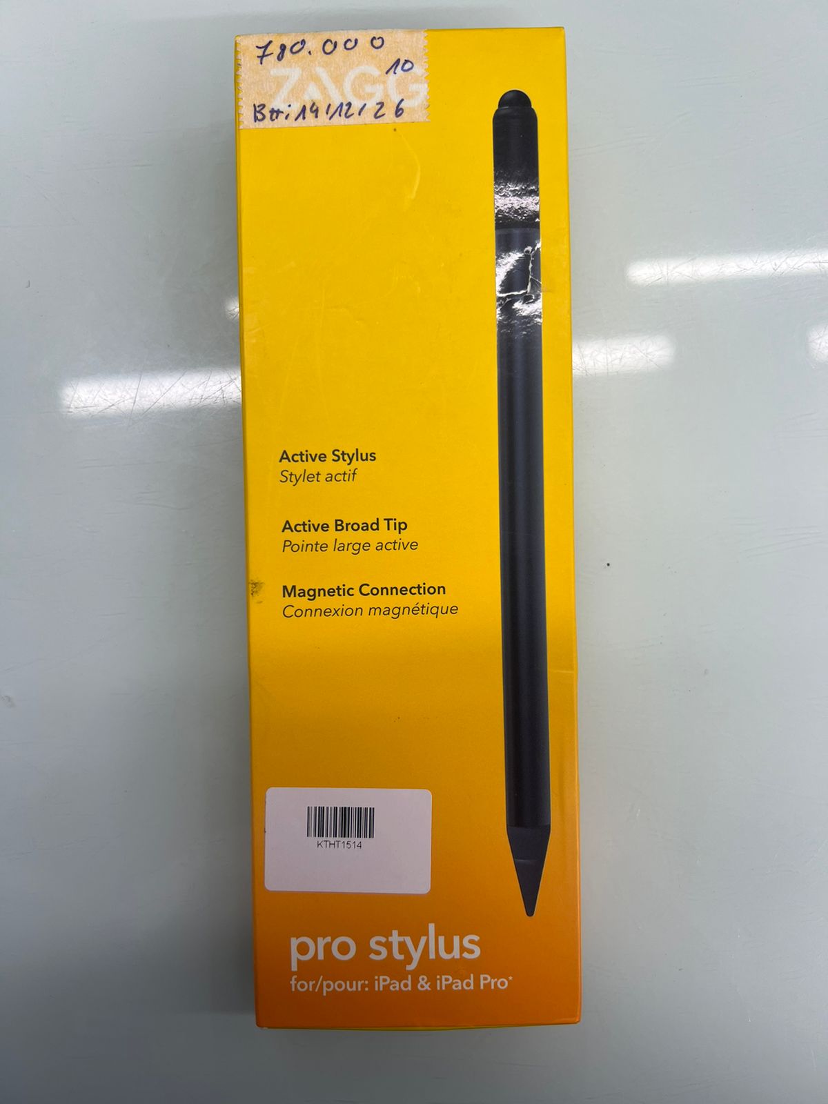 Bút cảm ứng ZAGG-Pro Stylus Pencil - FG-Black/Gray