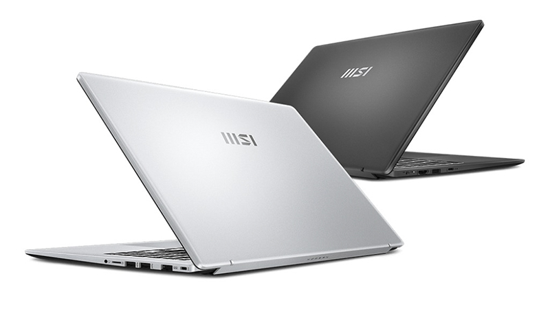 Thiết kế góc cạnh đến từ hãng sản xuất MSI.