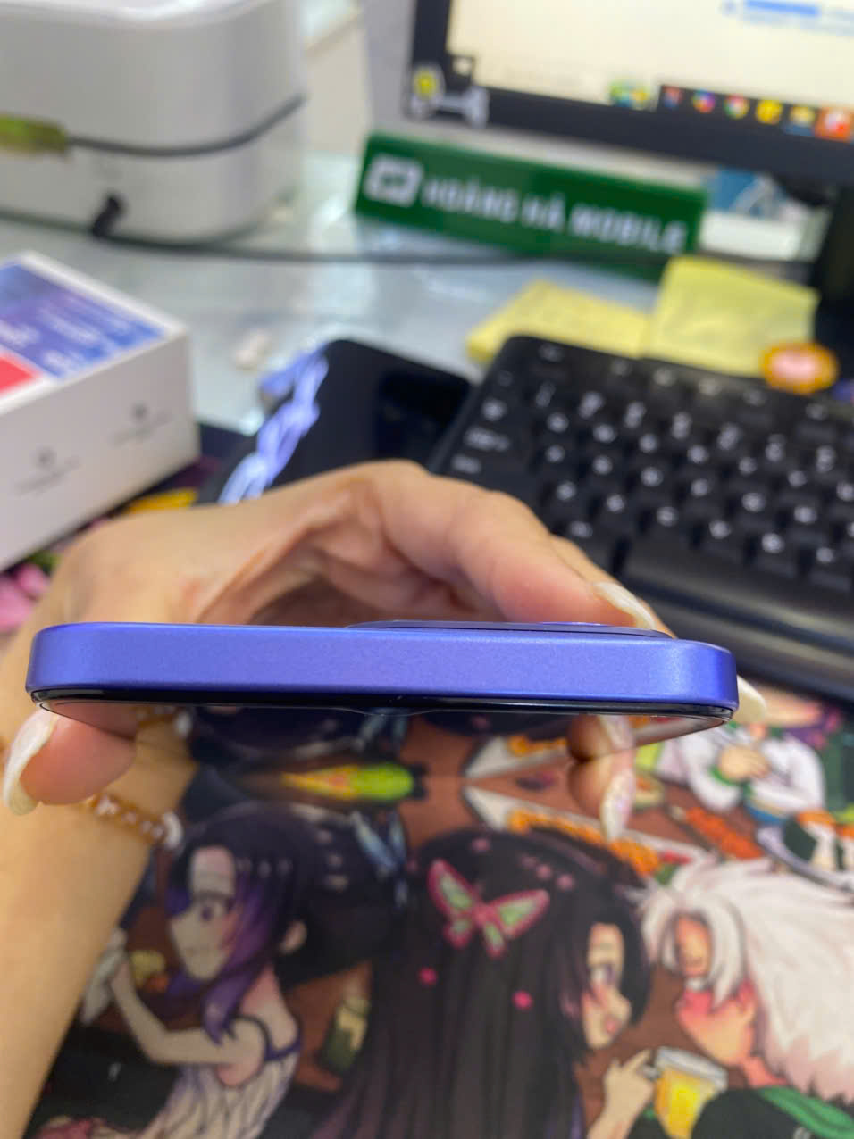 ĐIỆN THOẠI DI ĐỘNG (TEL) REDMI 15C 6.9"/MTK Helio G81 Ultra/4G/128G/50MP+QVGA/8MP/6000mAh (25078RA3EY)/XANH DƯƠNG (6932554455514