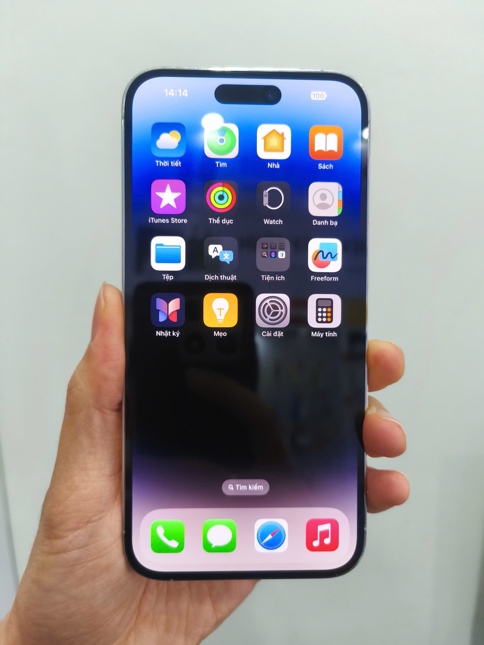 ĐTDĐ Apple iPhone 14 Pro Max 256GB Silver - Cũ