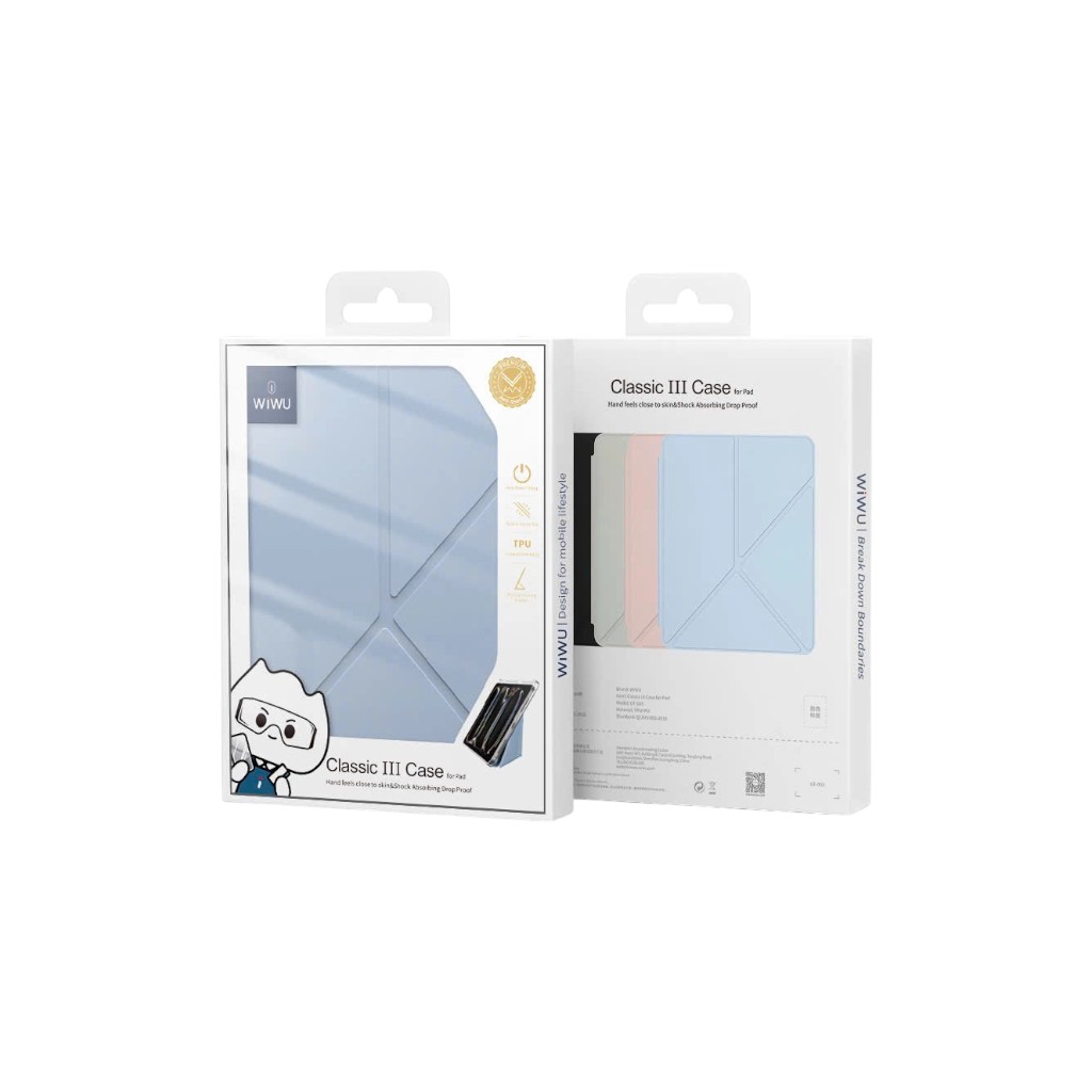 Bao da iPad WIWU Classic III Case GF-003 dành cho iPad Gen 10/A16
