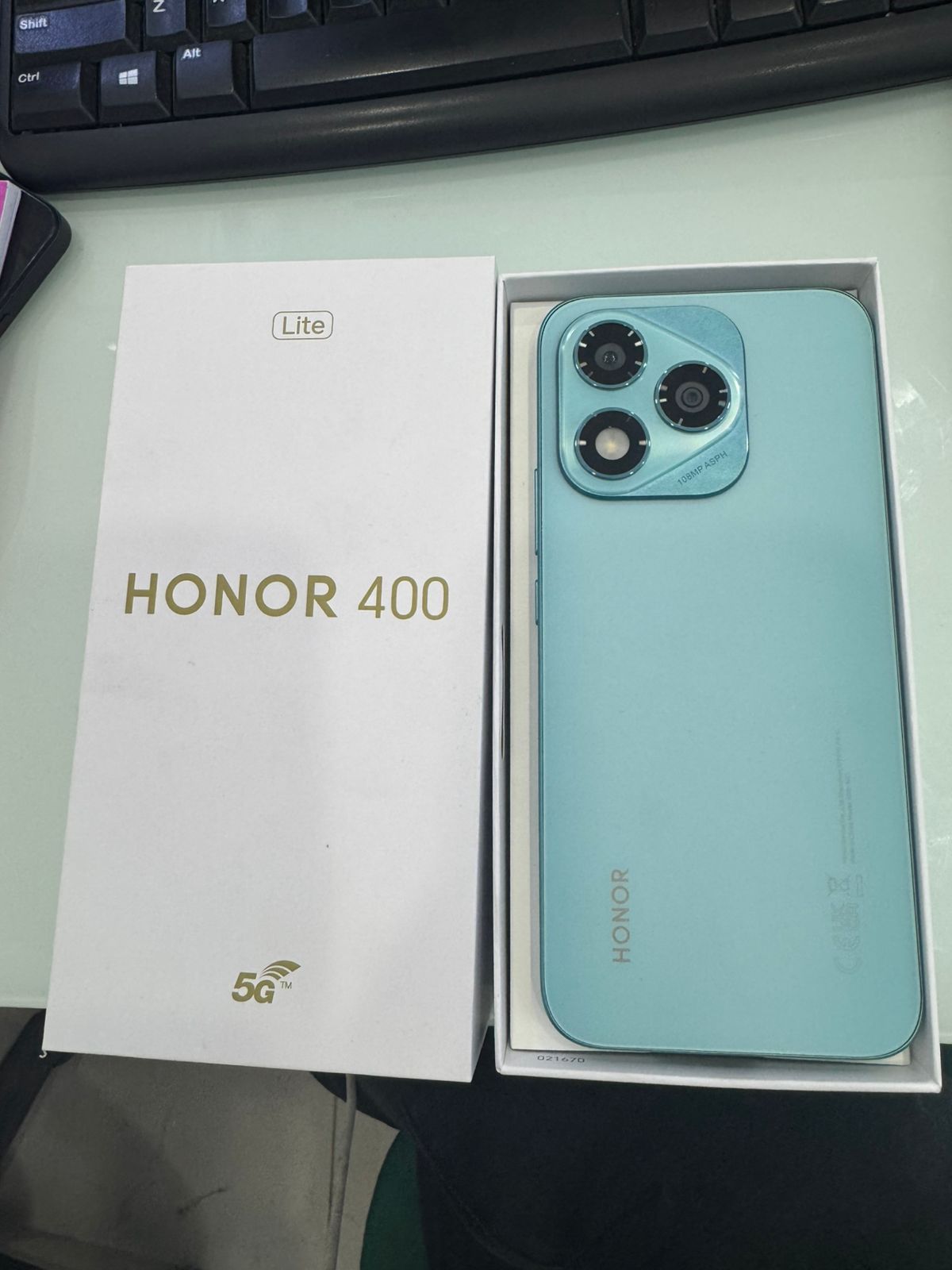 Điện thoại di động Honor 400 Lite 5G (12+256GB) Xanh lá (Marrs Green)_ABR-NX1