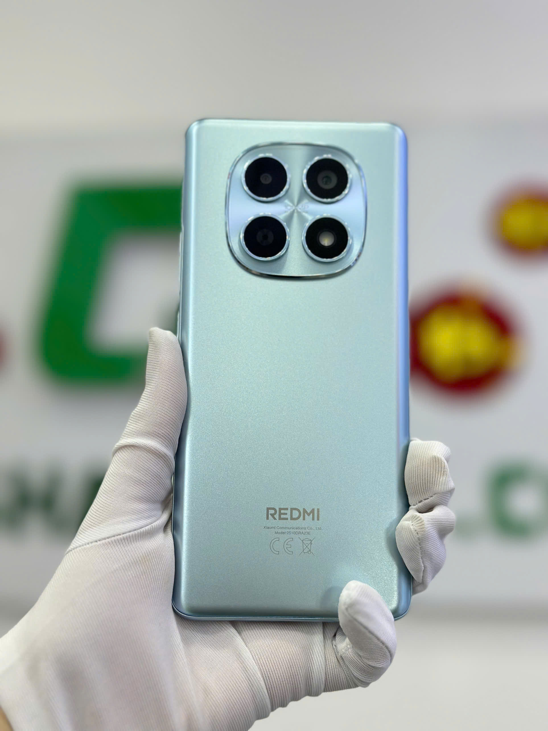 ĐIỆN THOẠI DI ĐỘNG (TEL) REDMI NOTE 15 6.77"/MTK Helio G100-Ultra/6G/128G/108MP+2MP/20MP/6000mAh (2510DRA23E)/XANH DƯƠNG