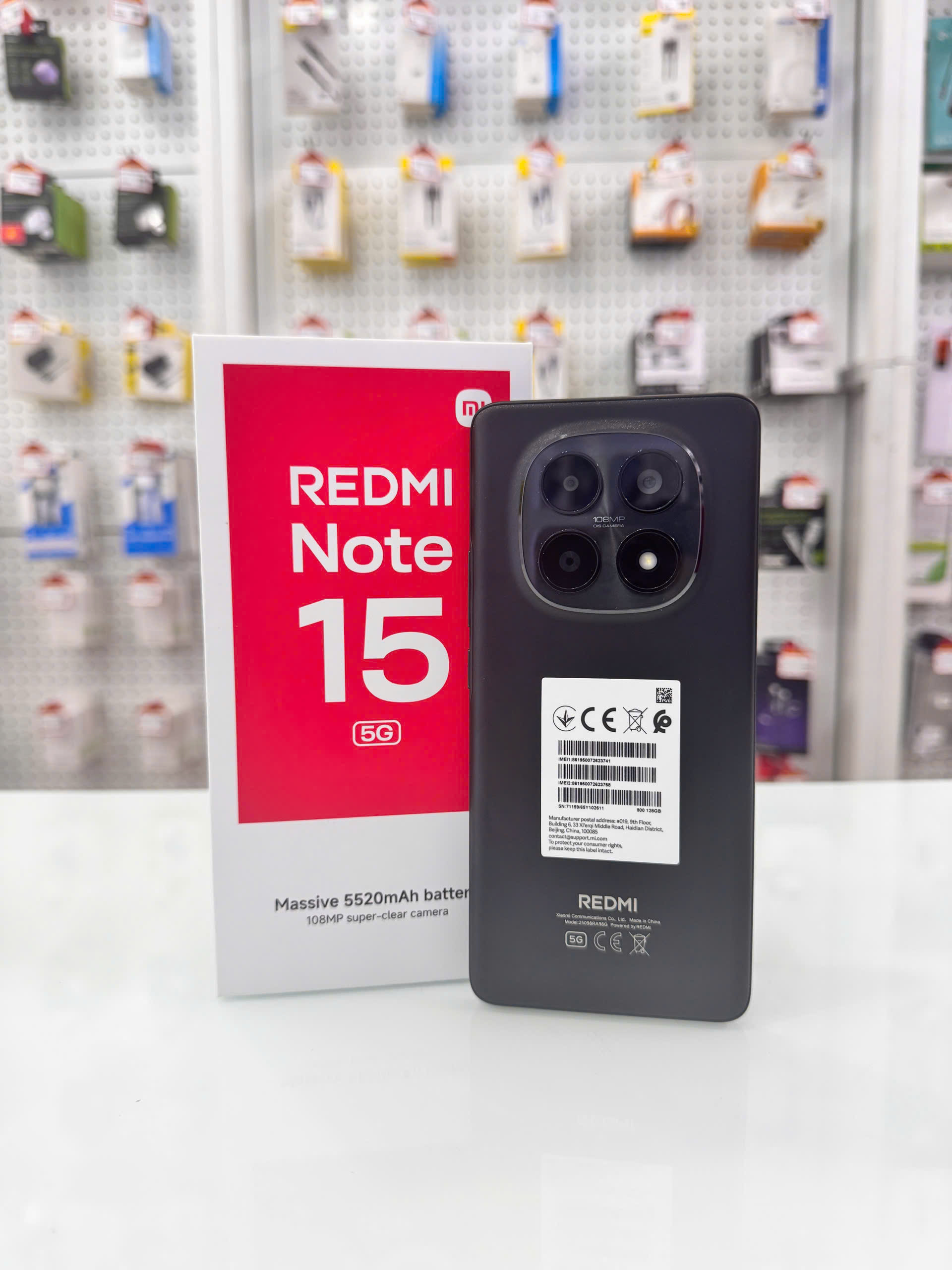 ĐIỆN THOẠI DI ĐỘNG (TEL) REDMI NOTE 15 5G -TBH