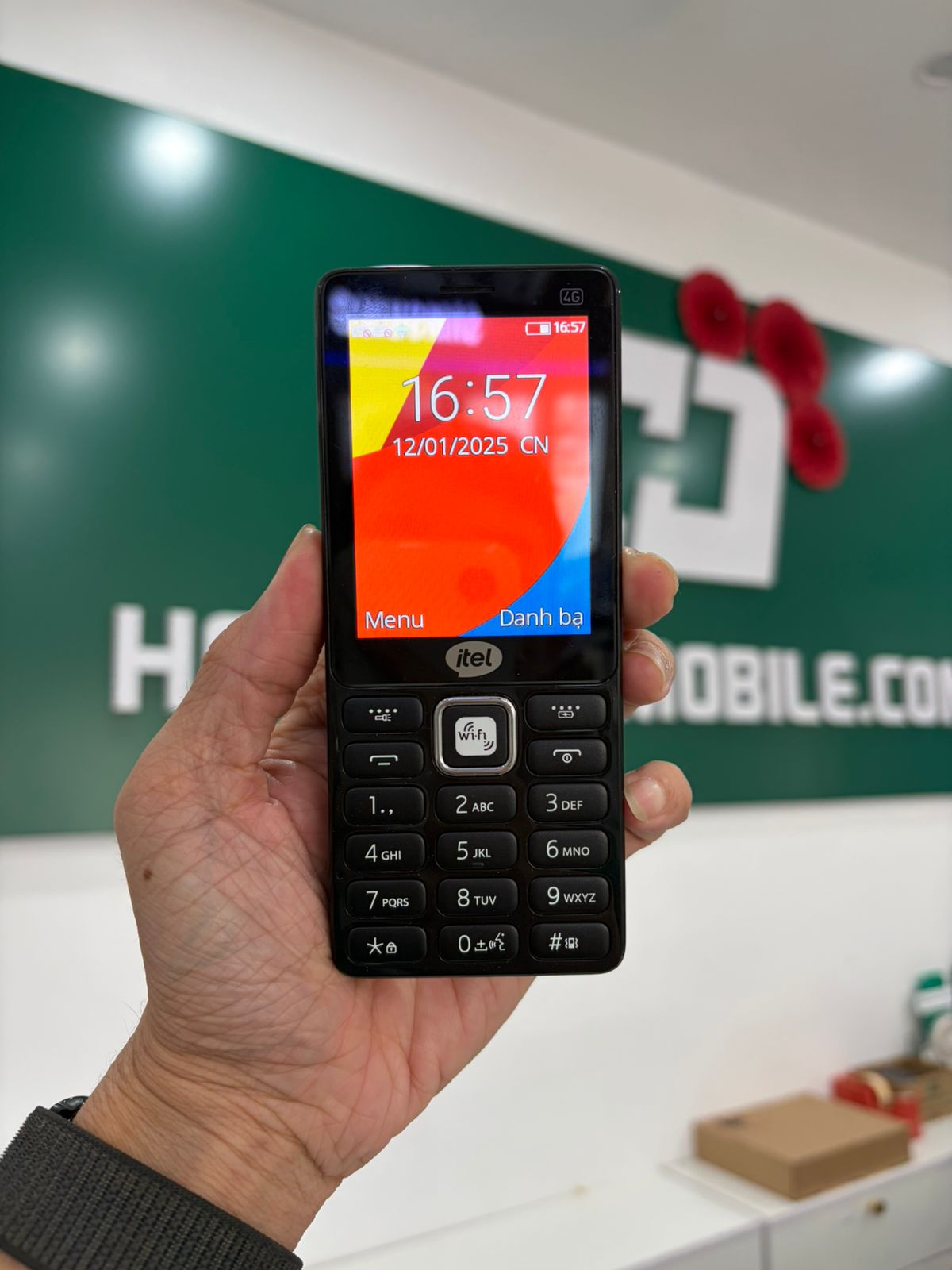 Điện thoại di động Itel it9310, màu Đen (Black)