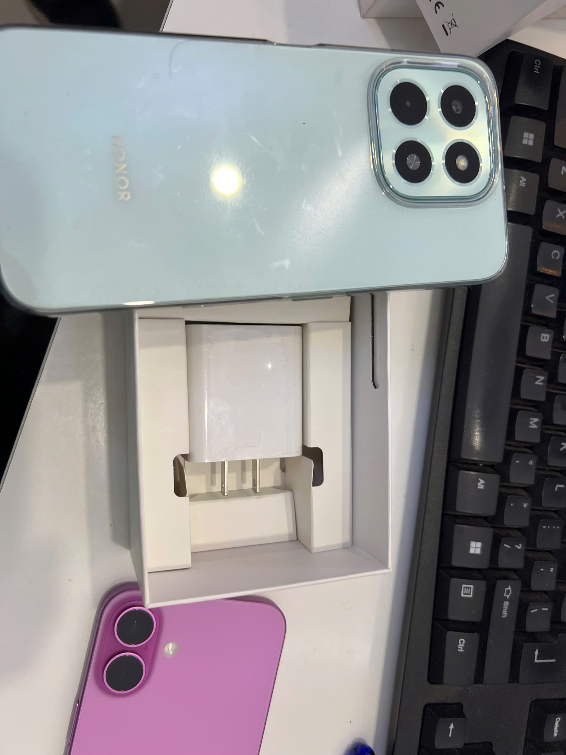 Điện thoại thông minh Honor X6c (6+128GB) Xanh (Ocean Cyan)_NIC-LX2 - 865672075743203 - X6CNICLX2BLU