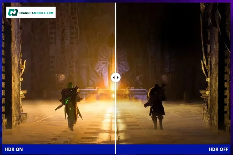 HÌnh ảnh sống động và tương phản cao. HÌnh ảnh sống động và tương phản cao.