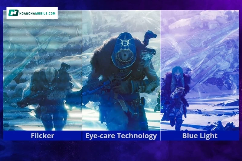 Độ điểm ảnh đồng bộ giảm tác động mỏi mắt. Độ điểm ảnh đồng bộ giảm tác động mỏi mắt.