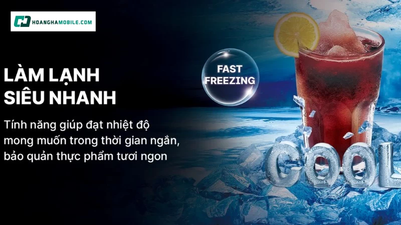 Công nghệ làm lạnh nhanh đảm bảo cho thực phẩm. Công nghệ làm lạnh nhanh đảm bảo cho thực phẩm.