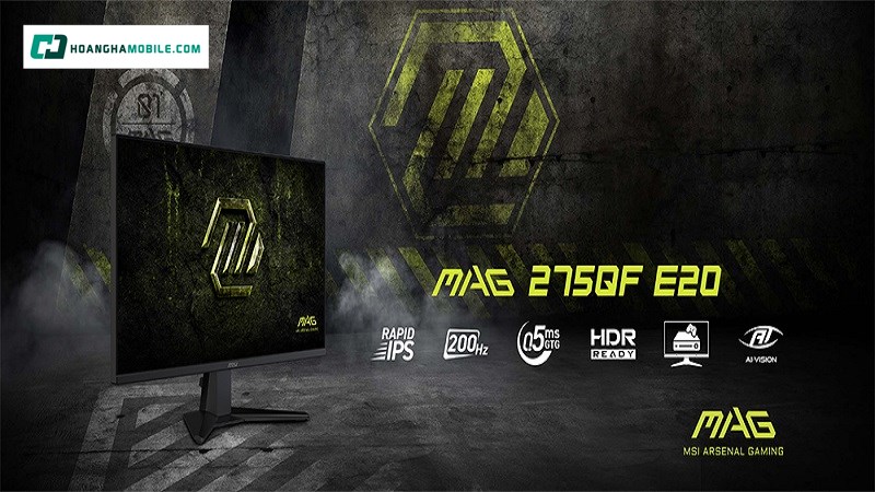 Màn hình MSI MAG 275QF E20. Màn hình MSI MAG 275QF E20.