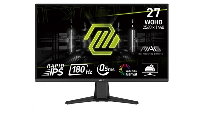 Thiết kế kích thước 27 inch hiển thị mọi thông tin.