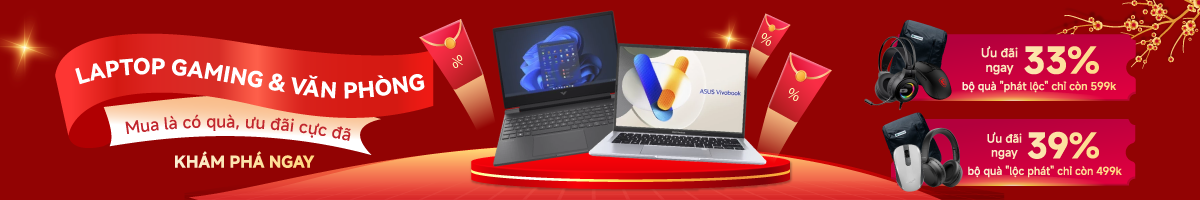 Mua laptop là có quà