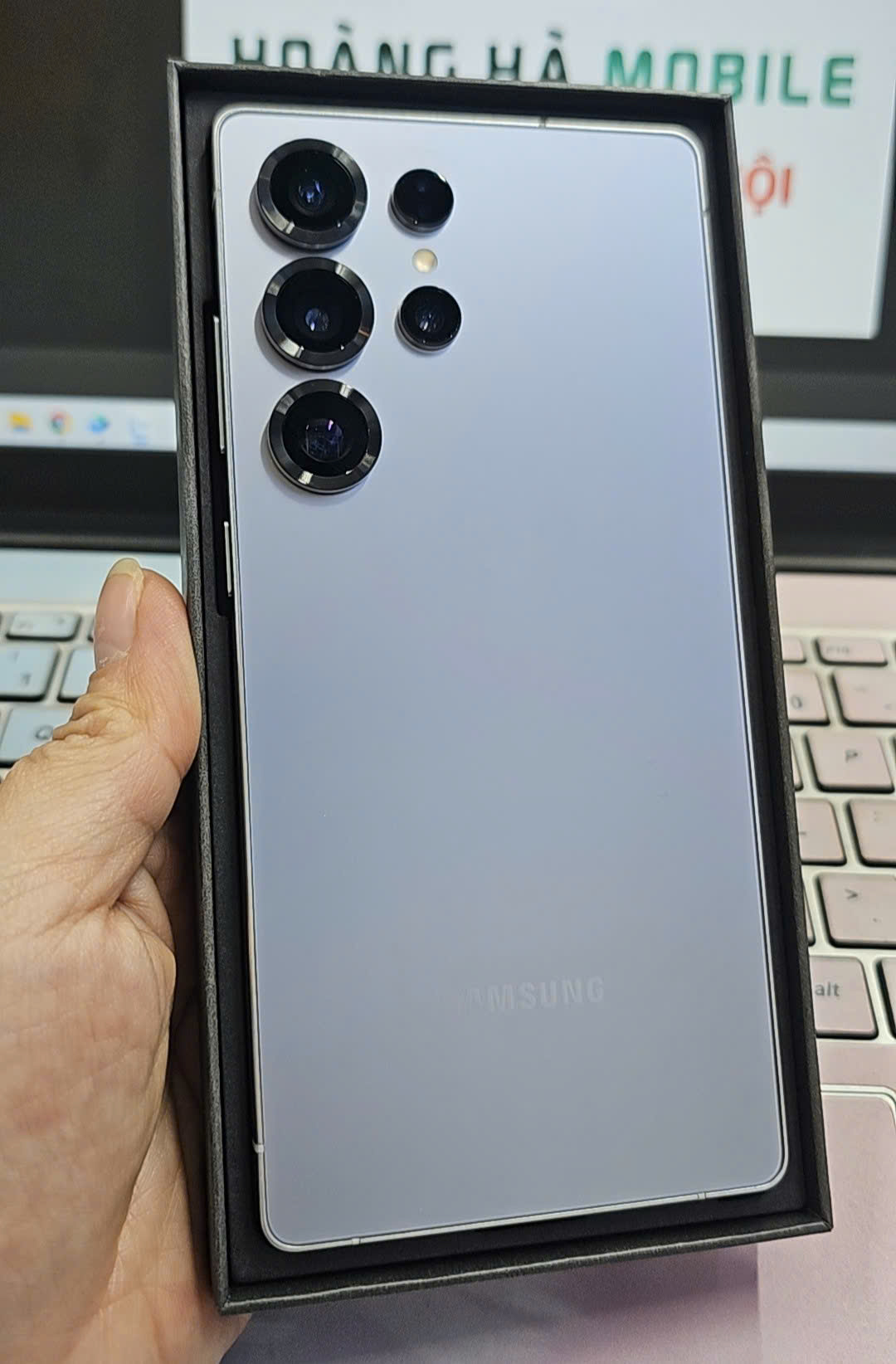 ĐTDĐ Samsung S25 Ultra SM-S938B/DS,256GB, Xanh - TBH