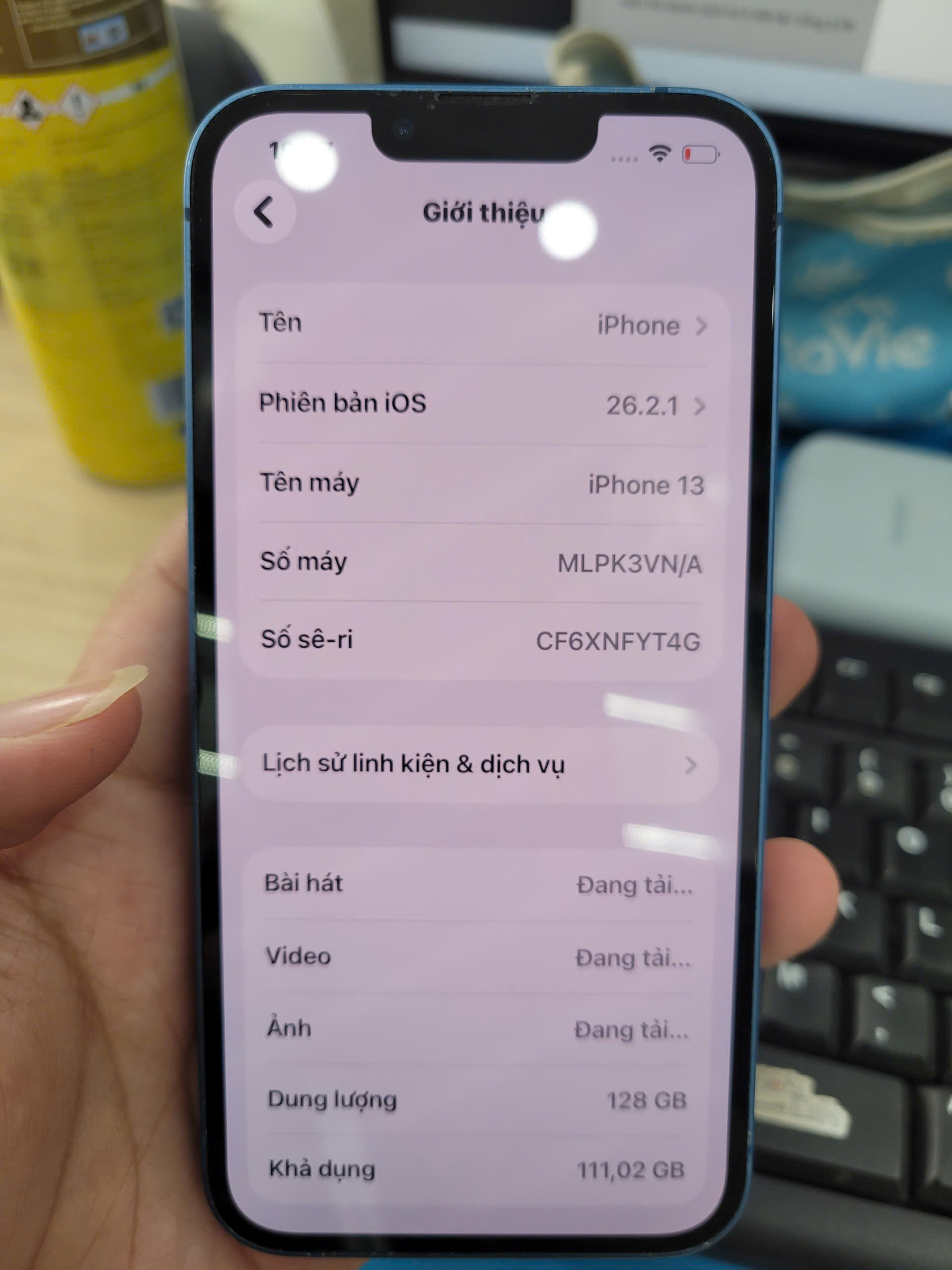 ĐTDĐ Apple iPhone 13 128GB 