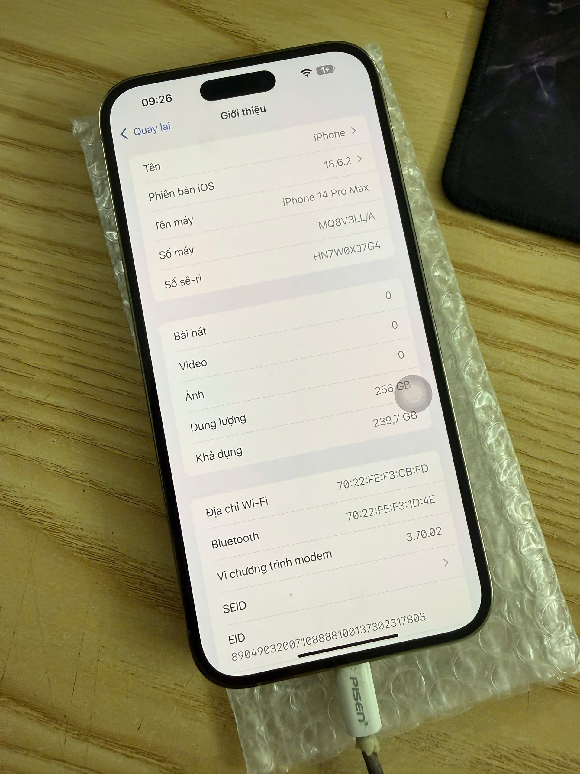 iPhone 14 Pro Max (256GB) - Chính hãng VN/A Cũ