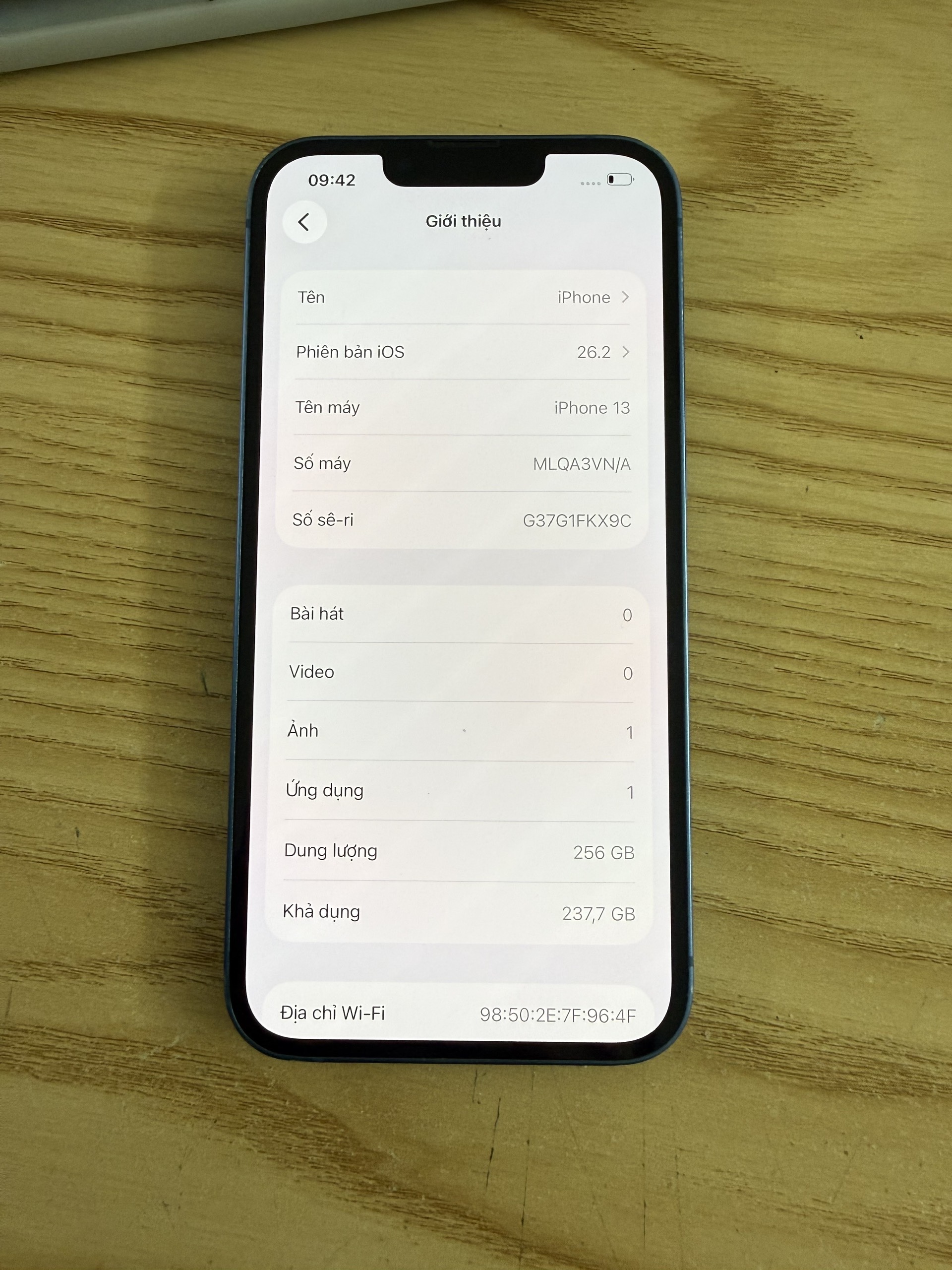iPhone 13 128GB - Chính hãng VN/A TBH