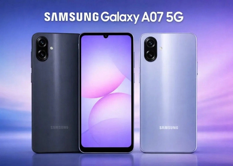 Samsung Galaxy A07 5G (4GB/128GB) là smartphone phân khúc tầm trung được trang bị cấu hình tối ưu cho hiệu năng và kết nối 5G