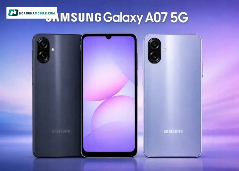 Samsung Galaxy A07 5G (4GB/128GB) là smartphone phân khúc tầm trung được trang bị cấu hình tối ưu cho hiệu năng và kết nối 5G Samsung Galaxy A07 5G (4GB/128GB) là smartphone phân khúc tầm trung được trang bị cấu hình tối ưu cho hiệu năng và kết nối 5G