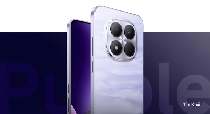 Màu tím khói mộng mơ.