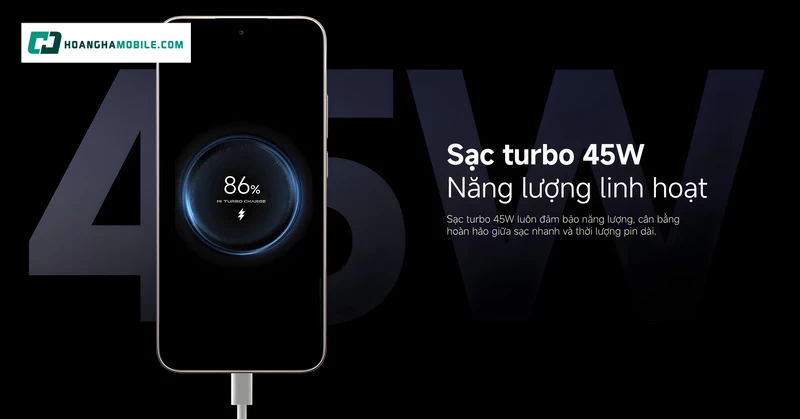 Viên pin tối ưu, sạc nhanh linh hoạt. Viên pin tối ưu, sạc nhanh linh hoạt.