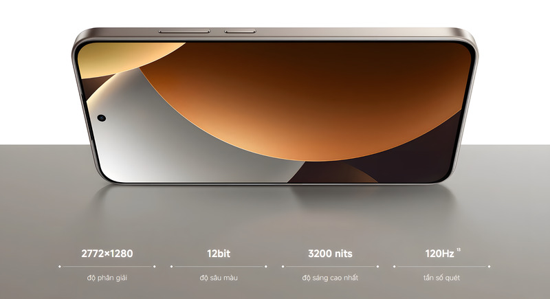 Thiết kế màn hình cao cấp, bền bỉ.