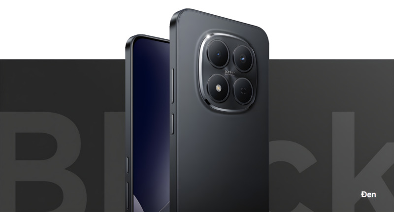 Màu đen huyền bí.