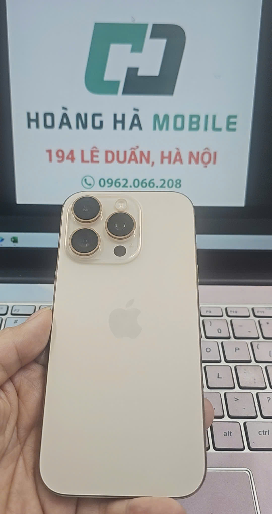 ĐTDĐ Apple iPhone 16 Pro 128GB Desert Titanium_MYNF3VN/A - Cũ