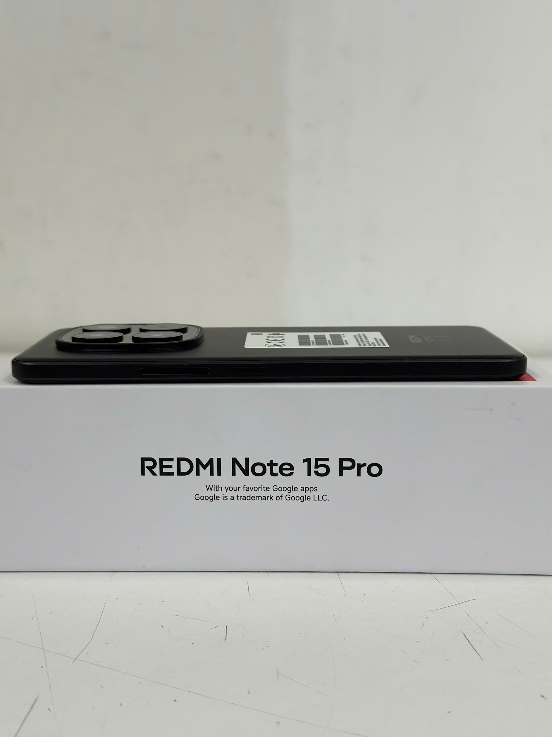 ĐIỆN THOẠI DI ĐỘNG (TEL) REDMI NOTE 15 PRO 6.77"/MTK Helio G200-Ultra/12G/256G/200MP+8MP/32MP/6500mAh (25100RA69G)/ĐEN - TBH