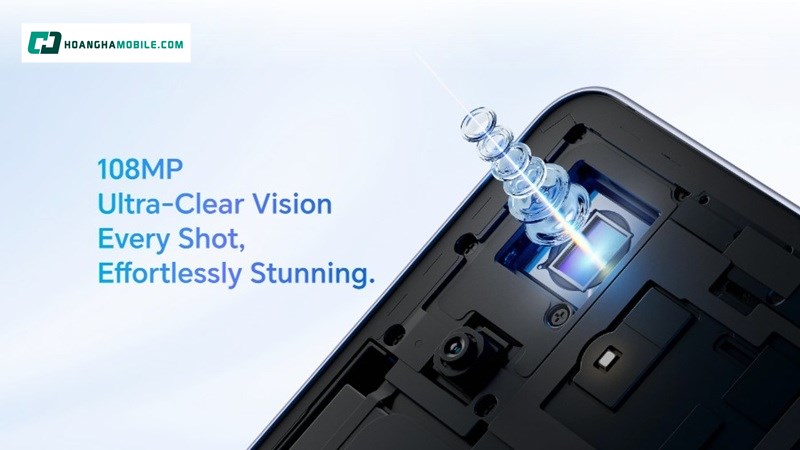 Hệ thống camera với 108MP. Hệ thống camera với 108MP.