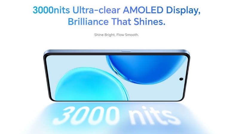 Độ sáng đặt 3000nits.