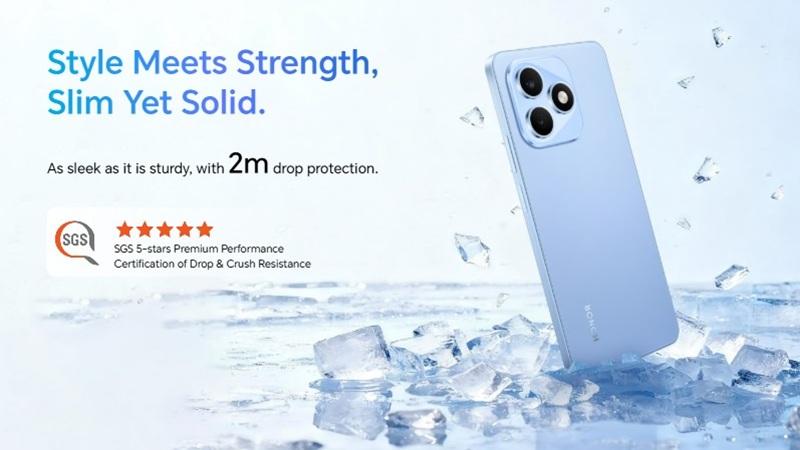 Thiết kế nguyên khối với mặt lưng tối giản.