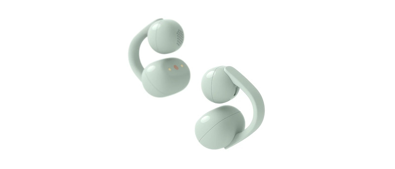 Thiết kế open-ear của tai nghe Sony Clip WF-LC900 định hướng trải nghiệm nghe mở, tối ưu sự thoải mái