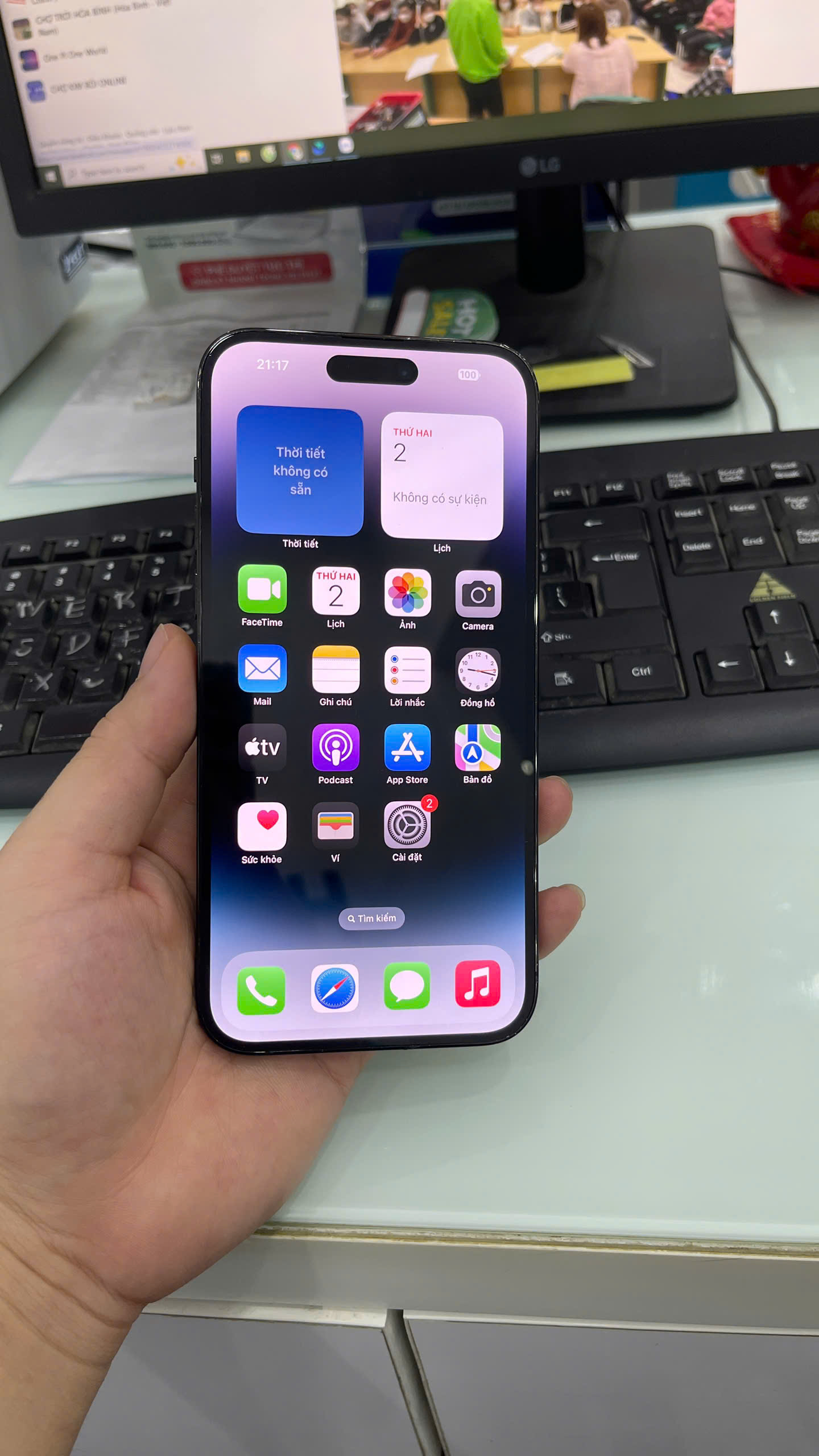 ĐTDĐ Apple iPhone 14 Pro Max 256GB Space Black - Cũ