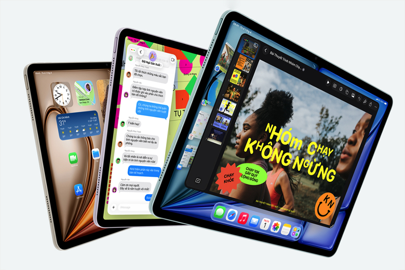 iPad Air M4 13 inch 5G hỗ trợ Apple Pencil Pro và Apple Pencil (USB-C)