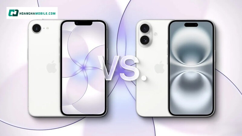 So sánh iPhone 17e và iPhone 16. So sánh iPhone 17e và iPhone 16.