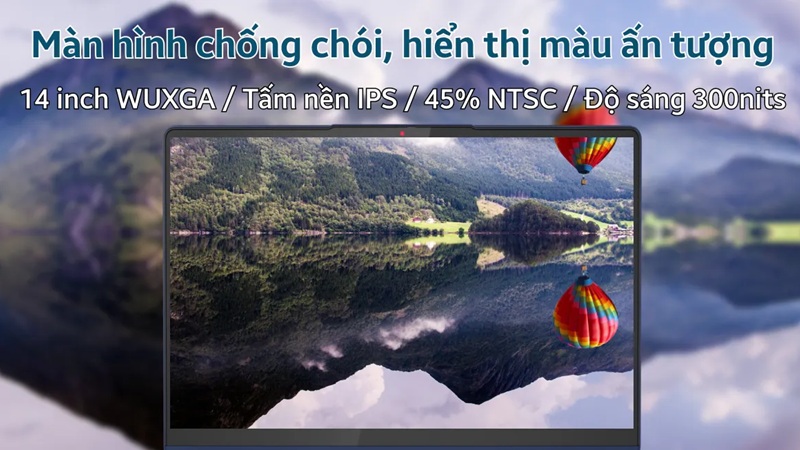 Màn hình tấm nền IPS tối ưu làm việc.