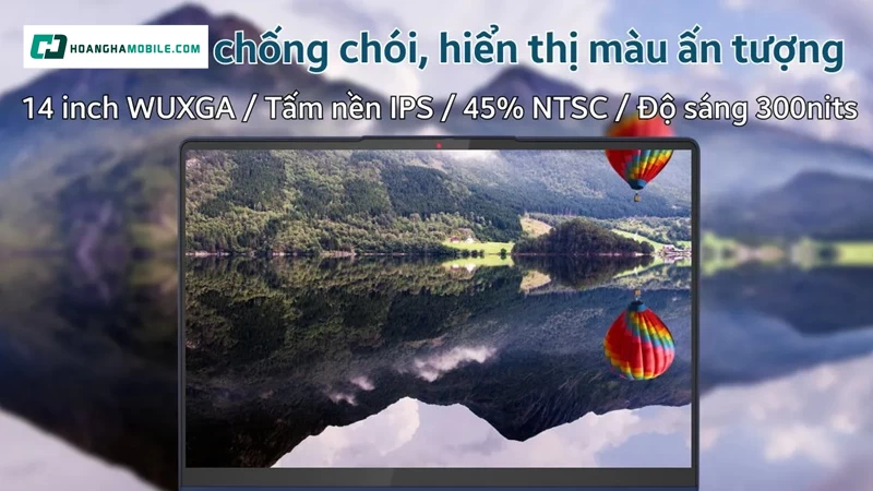 Màn hình tấm nền IPS tối ưu làm việc. Màn hình tấm nền IPS tối ưu làm việc.