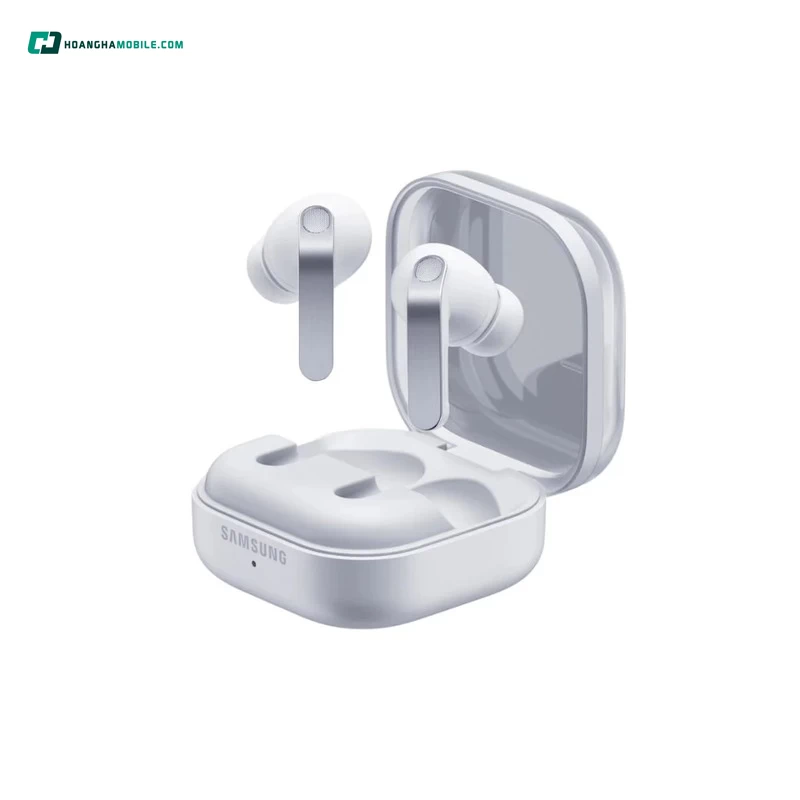 Samsung Galaxy Buds4 Pro cho thời lượng nghe nhạc 6 giờ (bật ANC) / 7 giờ (tắt ANC) và tổng thời lượng kèm hộp là 26 giờ / 30 giờ Samsung Galaxy Buds4 Pro cho thời lượng nghe nhạc 6 giờ (bật ANC) / 7 giờ (tắt ANC) và tổng thời lượng kèm hộp là 26 giờ / 30 giờ