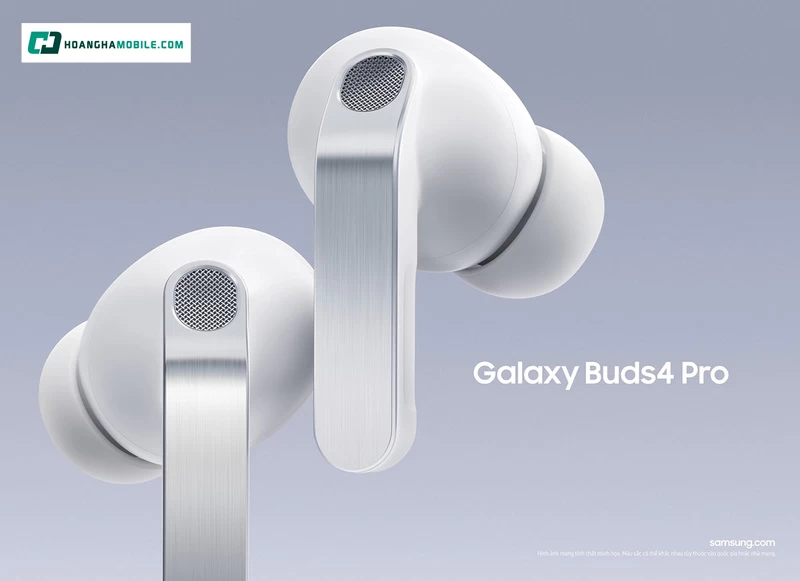 Samsung Galaxy Buds4 Pro phù hợp với người nghe nhạc nhiều và muốn chất âm “đầy - rõ - tách lớp” Samsung Galaxy Buds4 Pro phù hợp với người nghe nhạc nhiều và muốn chất âm “đầy - rõ - tách lớp”