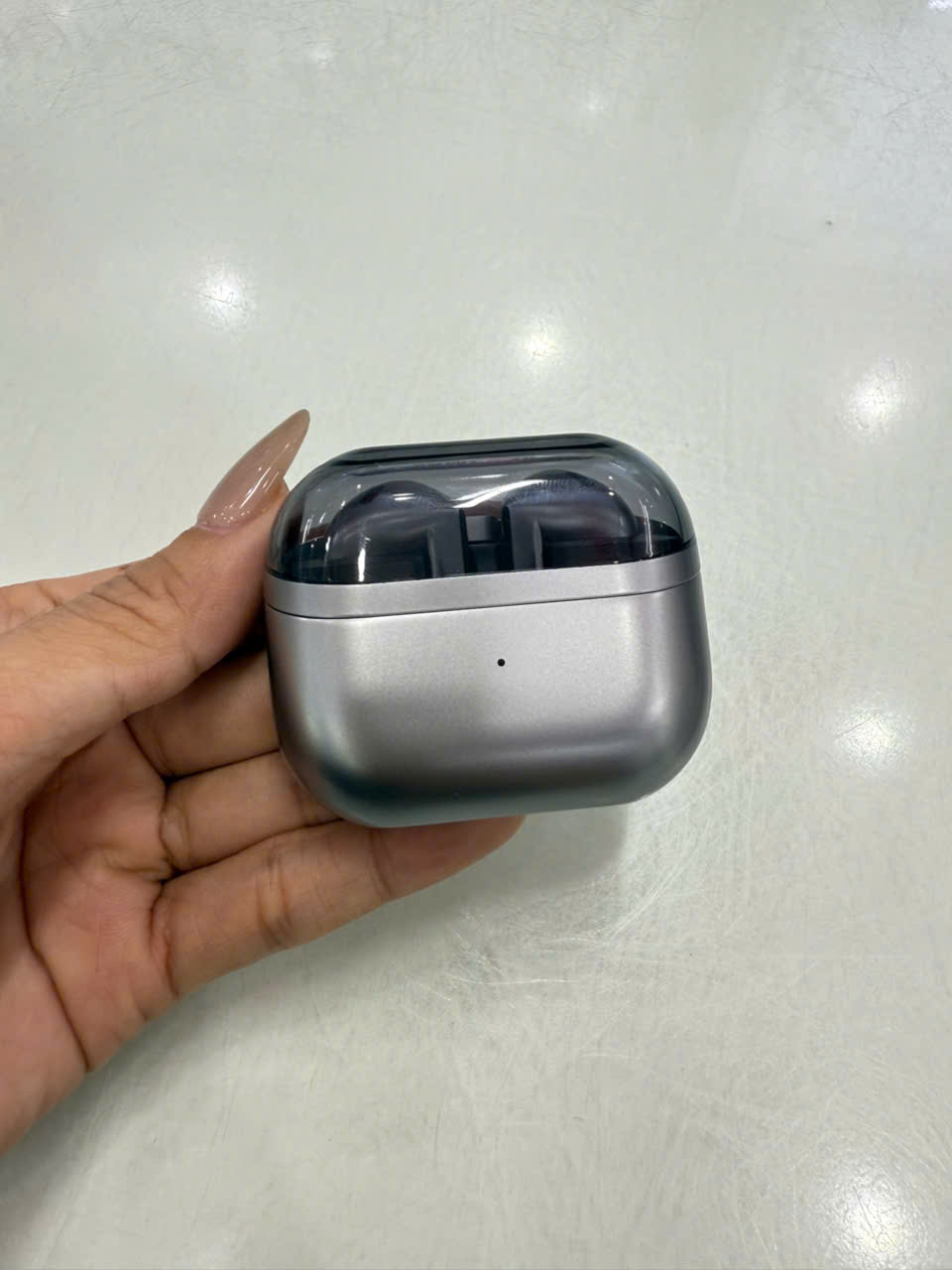 Thiết bị Bluetooth Samsung SM-R530,bạc xám, Galaxy Buds3 - RFAX90PYSVF - R530NZAAXXV