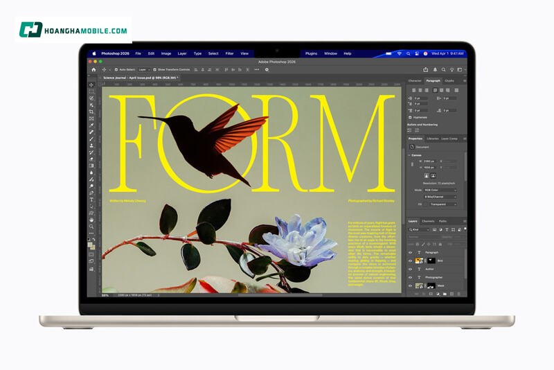 MacBook Air M5 16GB/1TB và MacBook Air M4 giữ nguyên triết lý “mỏng nhẹ - pin bền - dùng êm” MacBook Air M5 16GB/1TB và MacBook Air M4 giữ nguyên triết lý “mỏng nhẹ - pin bền - dùng êm”