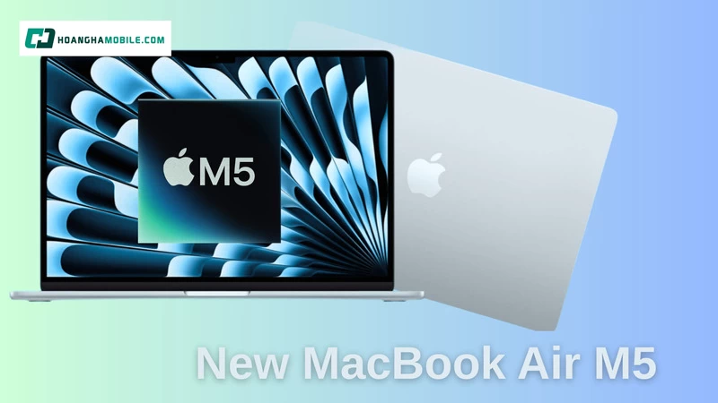 Hiệu năng MacBook Air M5 mạnh hơn cho đa nhiệm và các tác vụ AI Hiệu năng MacBook Air M5 mạnh hơn cho đa nhiệm và các tác vụ AI