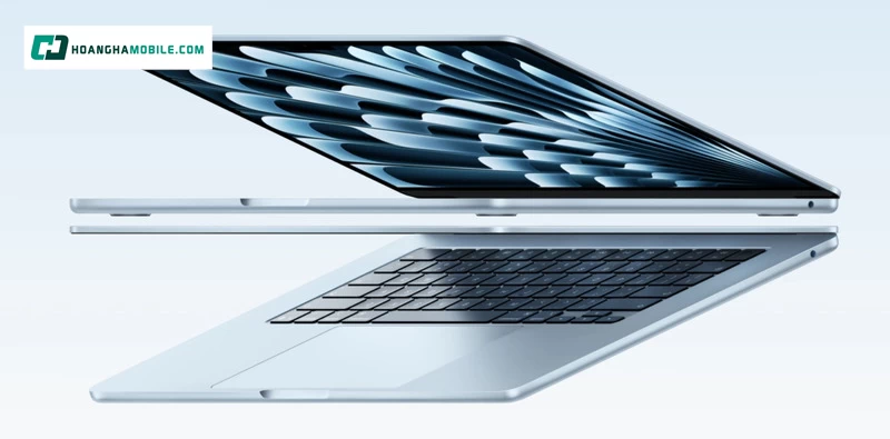 MacBook Air M5 có thiết kế mỏng nhẹ, không quạt và 4 màu dễ chọn MacBook Air M5 có thiết kế mỏng nhẹ, không quạt và 4 màu dễ chọn
