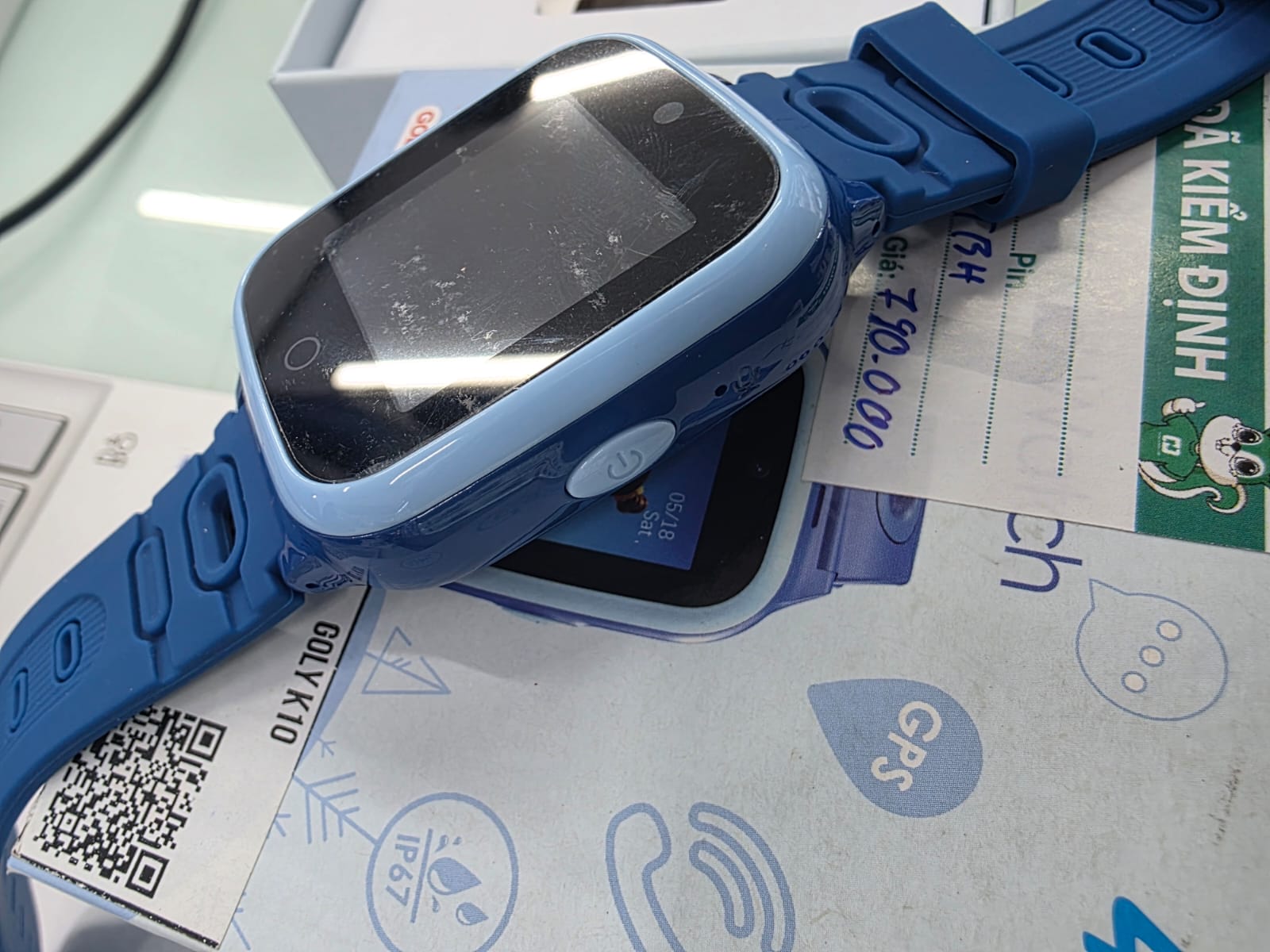 ng hồ GOLY K10 - Xanh 