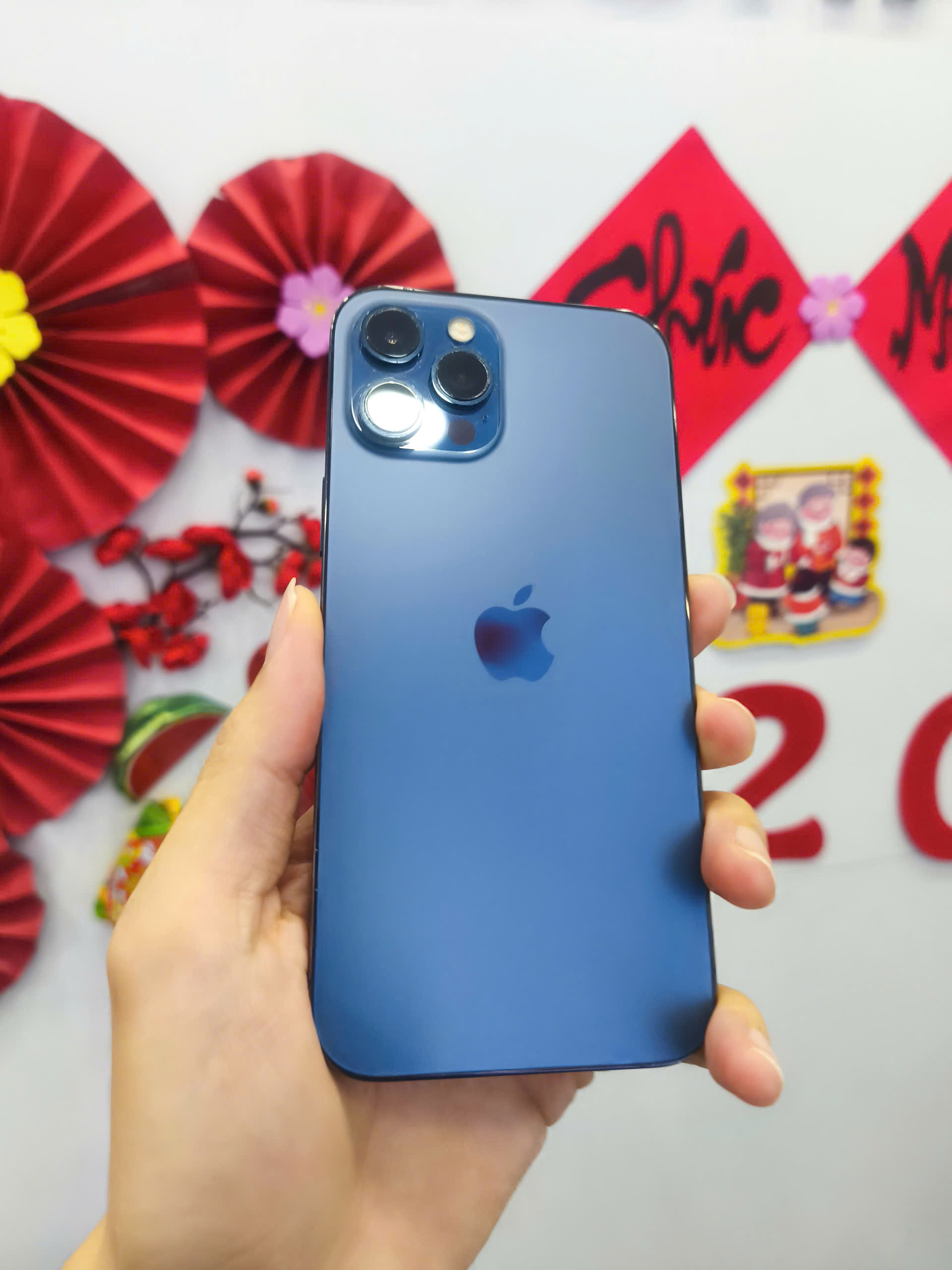 ĐTDĐ Apple iPhone 12 Pro Max 128GB - Blue - Cũ