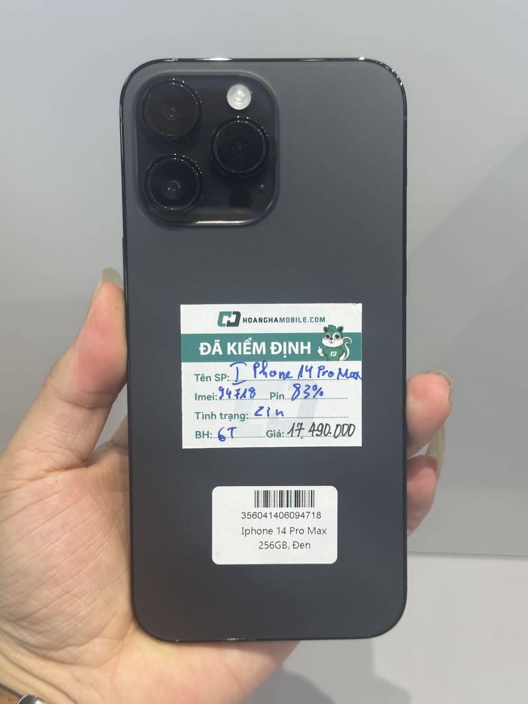 iPhone 14 Pro Max (256GB) - Chính hãng VN/A Cũ